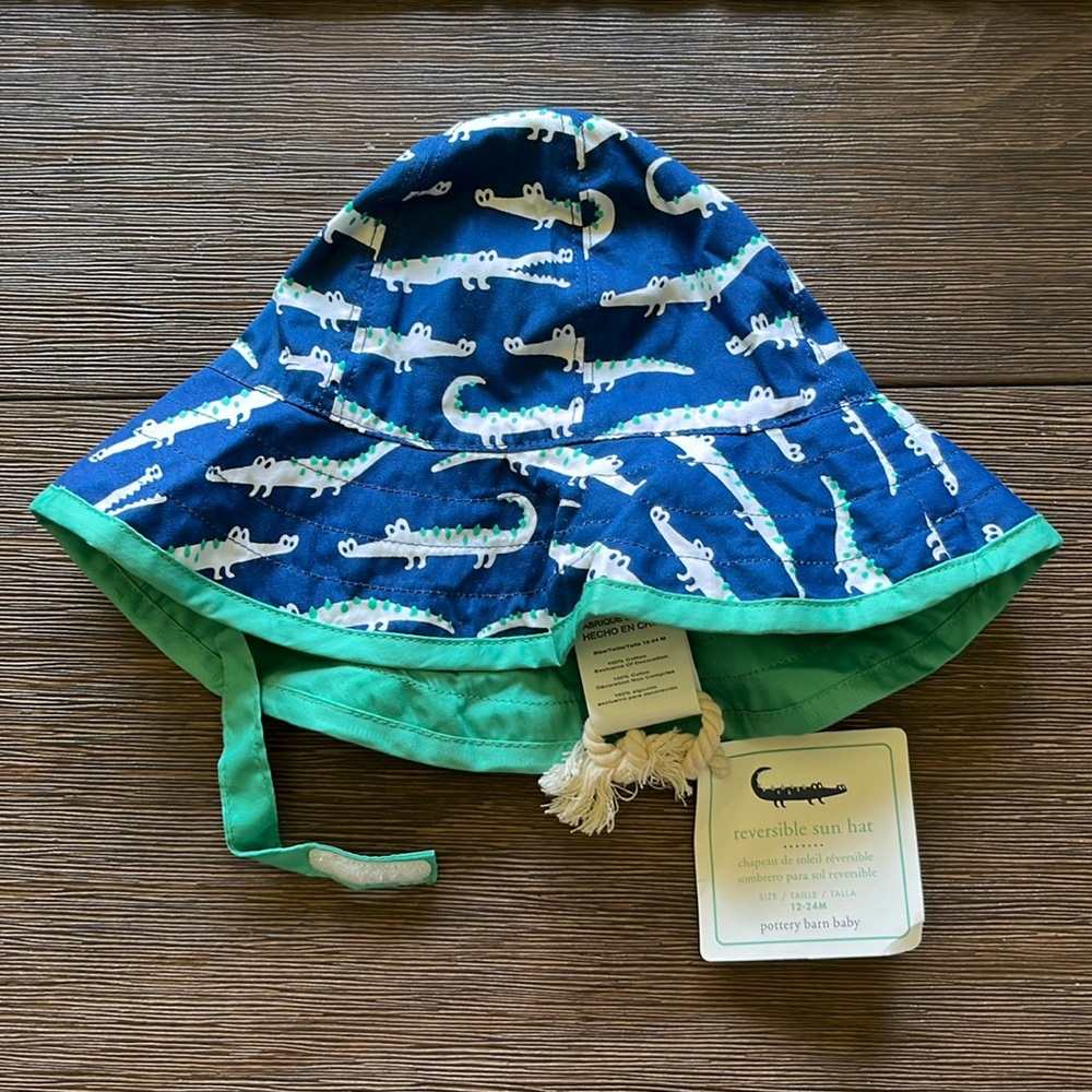 Pottery Barn Toddler Reversible Sun Hat